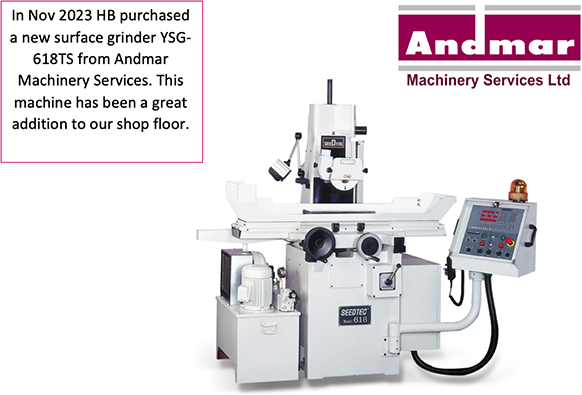 Andmar surface grinder